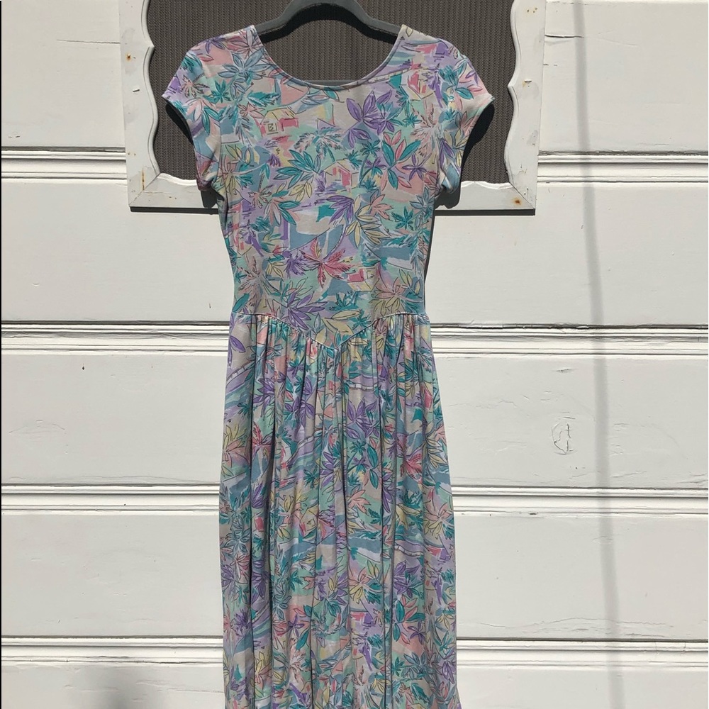 Carol Anderson 1980s Summer Dress - Size 8/10